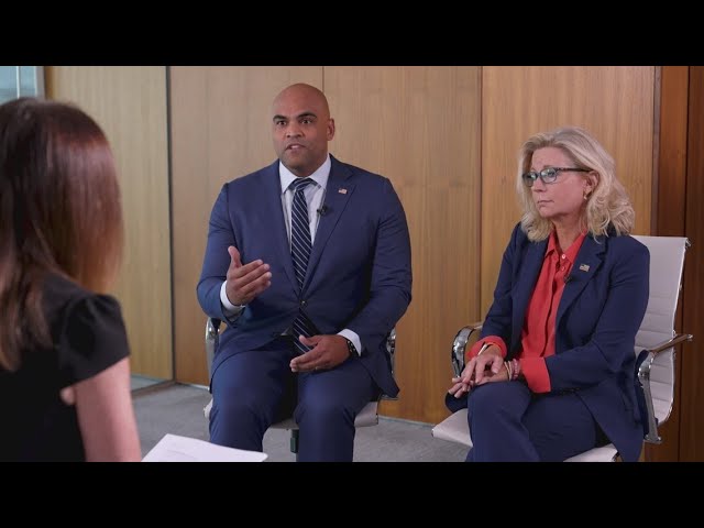 Full interview | Liz Cheney, Colin Allred sit down after Cheney end...